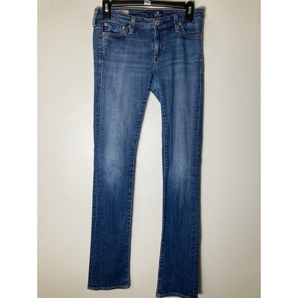AG Blue The Ballad Slim Boot Cut Jeans Sz 25R - Picture 1 of 2